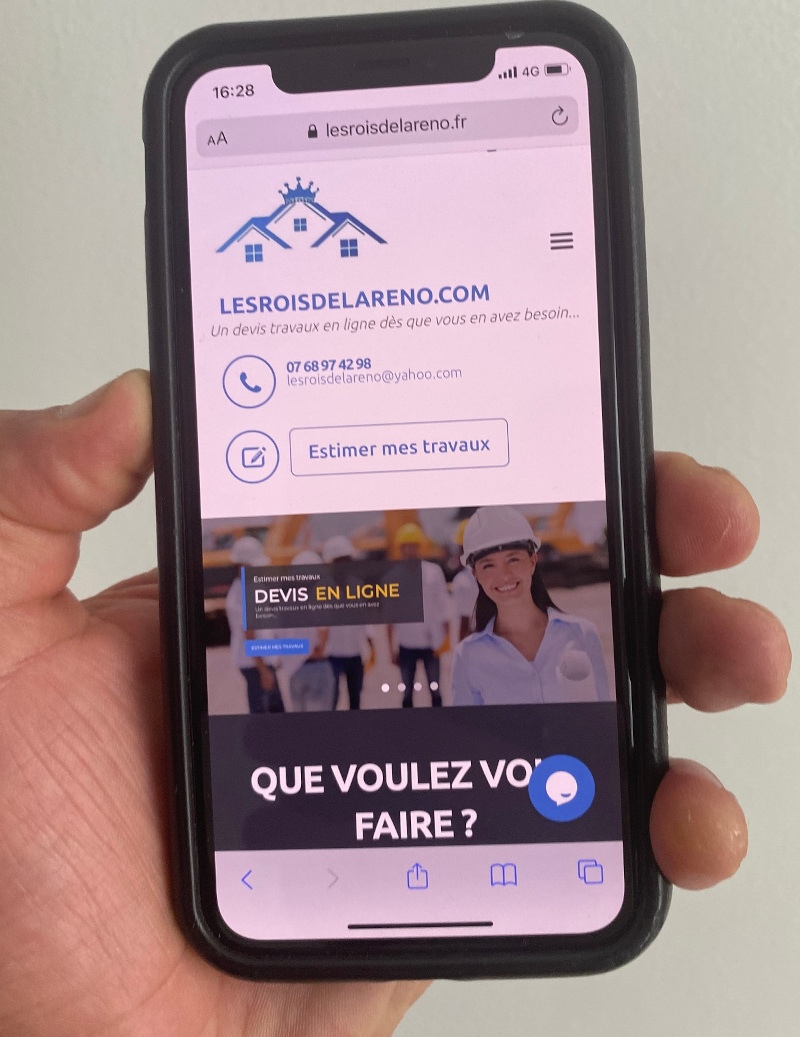 lesroisdelareno.fr sur mobile